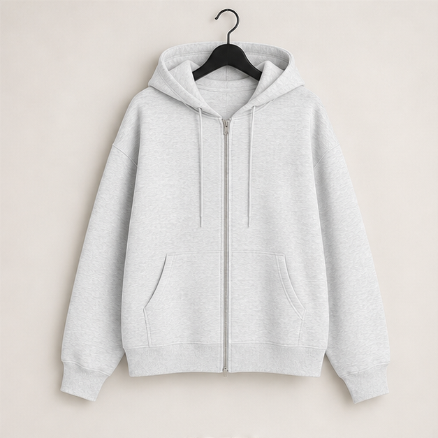 Women's Zip Up Hoodies Oversized Sweatshirt | Spring Fall Layering Jacket with Pockets, Casual Track Outfits, Cozy Fleece Winter Clothes - image 1