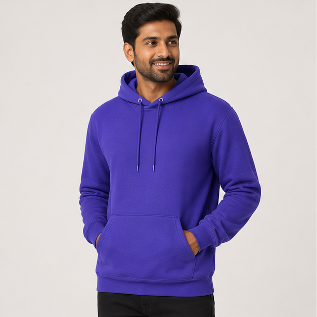 Unisex Midweight Fleece Pullover Hoodie in Extended Sizes - image 3