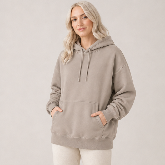 Women's Hoodies Sweatshirts Sweaters Fleece Hooded Oversized Long Sleeve Crewneck Shirts Fall Winter Outfits Pocket - image 3